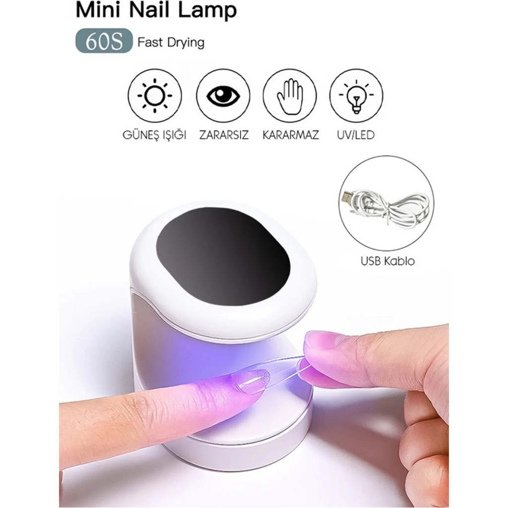 Monicatime Ocn- Mini Uv LED Işık Uv LED Lamba Tırnak Kurutucu Oje Tırnak Kurutma Makyaj Ürünleri Fiyatı