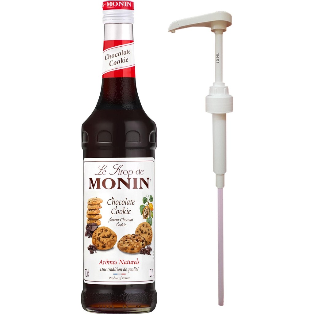 Monin Çikolatalı Kurabiye Şurubu (700ML) + Şurup Pompası - 700 ml Giyim & İç Giyim Fiyatı
