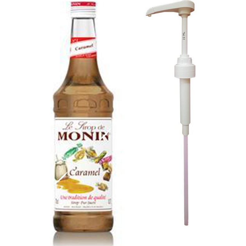 Monin Karamel 700ML Şurup + Monin Şurup Pompası - 700 ml Diğer Fiyatı