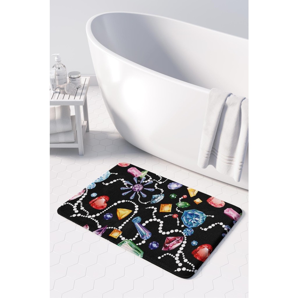 Monnhein Mikrofiber Banyo Paspası, Kaymaz Taban, Makinede Yıkanabilir, Banyo Halısı (50X80) - Fuşya Araca Özel Paspaslar Fiyatı