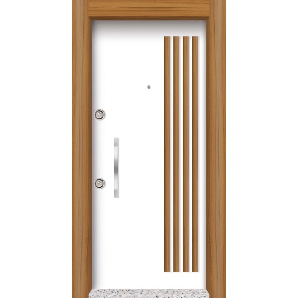 Mono Çelik Kapı MN-1010 Meşe Kasa Pvc Kabartma Seri Oto, Bahçe, Yapı Market Fiyatı