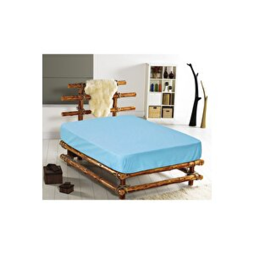 Monohome Fitted Lastikli Çarşaf Çift Kişilik %100 Pamuk 180*200 Mavi (nevresim Kumaşından Üretilmiştir) Çarşaf Fiyatı