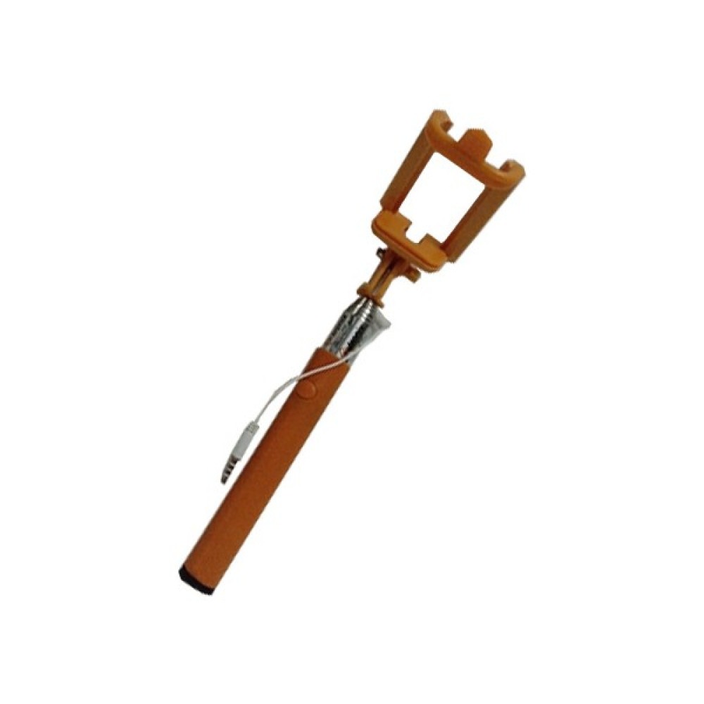 Monopod Selfie Çubuğu Turuncu Selfie - Özçekim Çubuğu Fiyatı