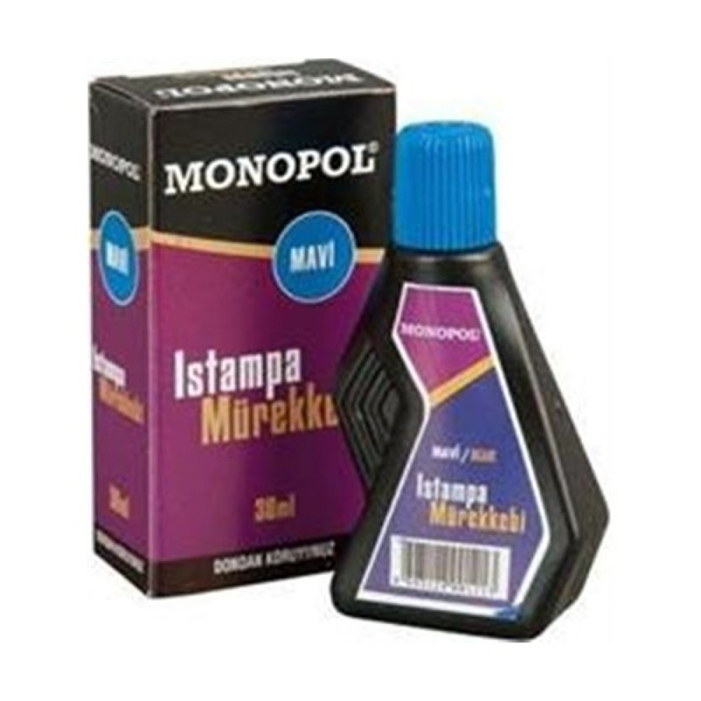 Monopol 1121 Istampa Mürekkebi 30 ml Mavi Kalem & Yazı Gereçleri Fiyatı