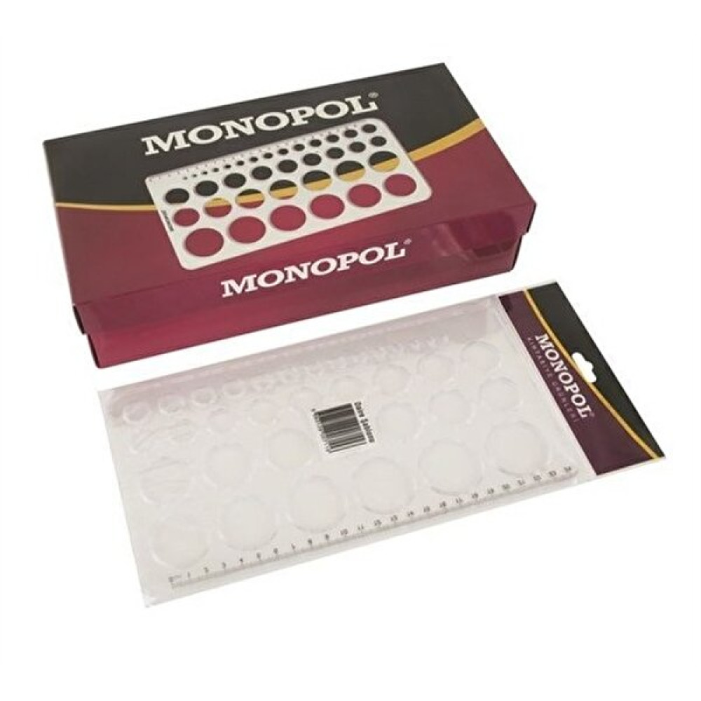 Monopol 1610 Daire Şablonu Ölçü & Çizim Malzemeleri Fiyatı