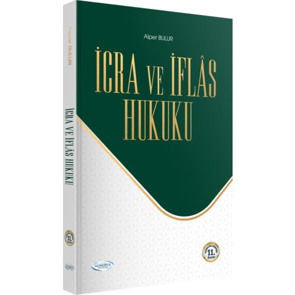 Monopol Yayınları Icra ve Iflâs Hukuku 11. Baskı Ders Sınav Kitapları Fiyatı