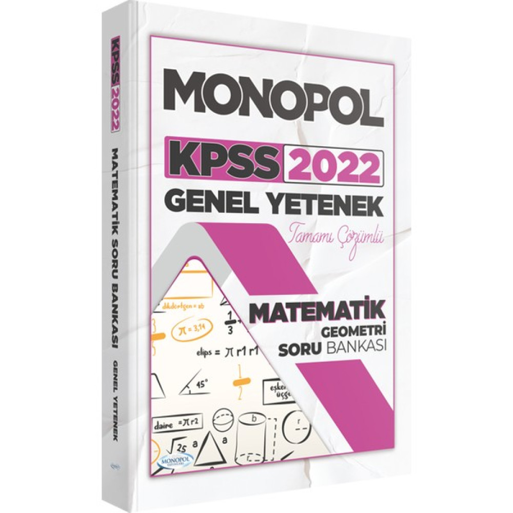 Monopol Yayınları KPSS 2022 Genel Yetenek Matematik Tamamı Çözümlü Soru Bankası KPSS Fiyatı
