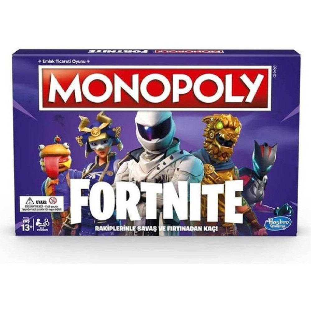 Monopoly Hasbro E6603 Hasbro Monopoly Fortnıte Oyun Takımları Fiyatı