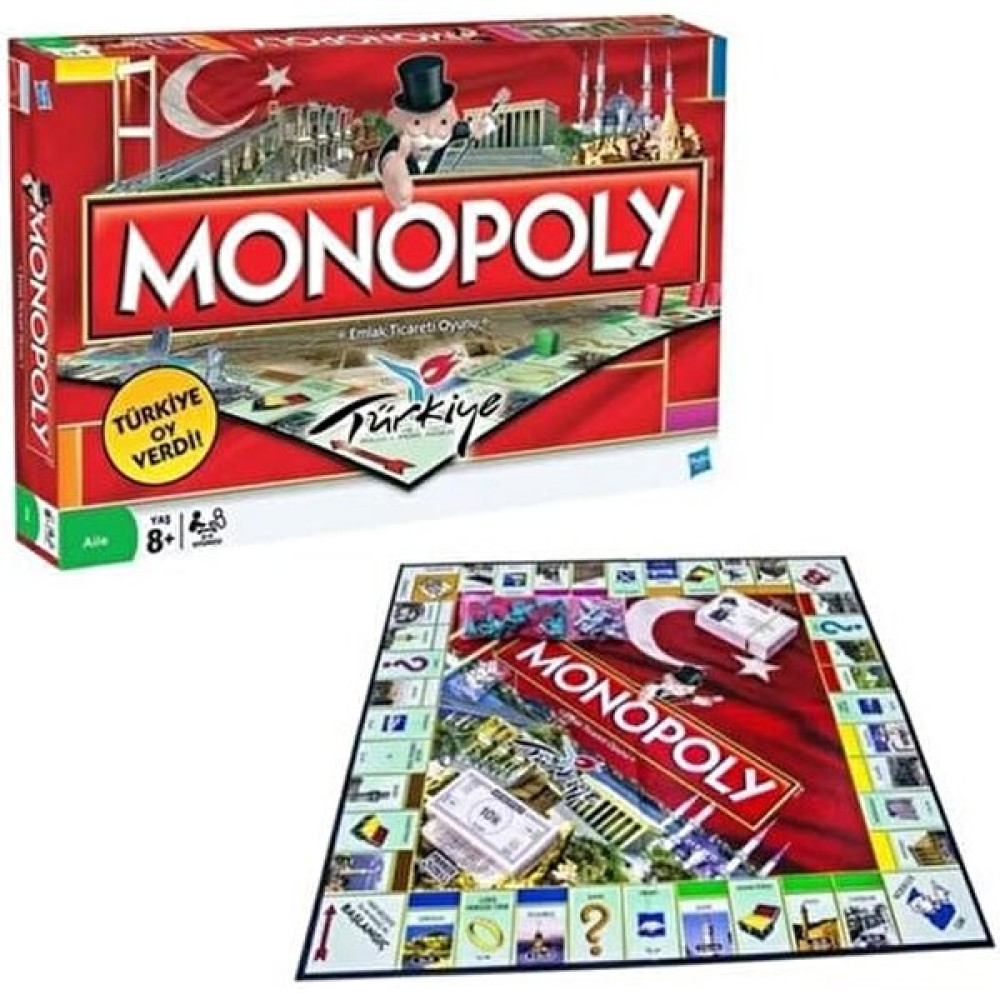 Monopoly Türkiye Aile Oyunu Oyun Takımları Fiyatı