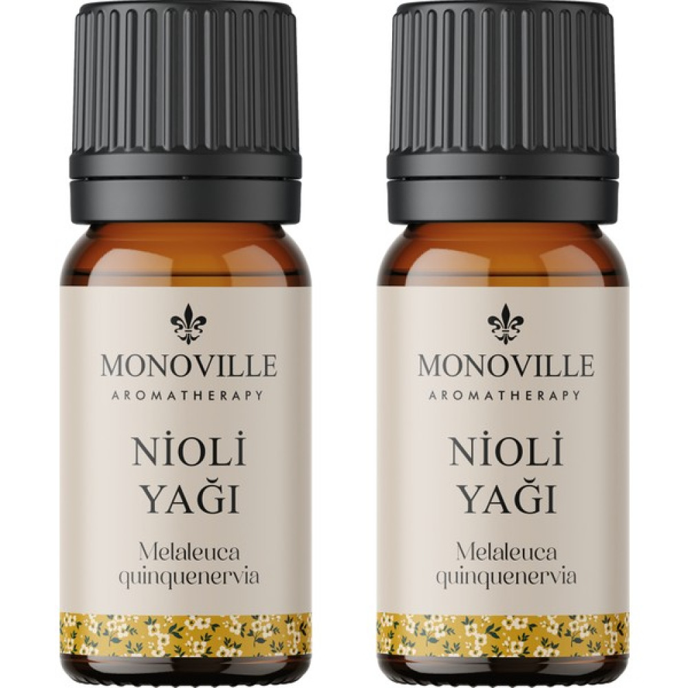 Monoville Nioli Uçucu Yağı 2'li Set %100 Saf Ve Doğal ( Niaouli Essential Oil) 2x10 ml Nemlendiriciler Fiyatı