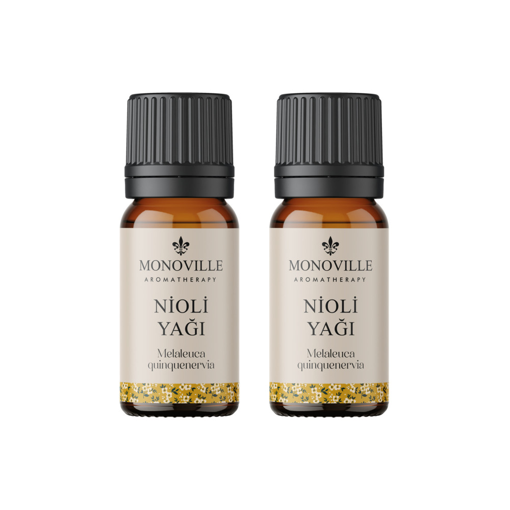 Monoville Nioli Uçucu Yağı 2li Set %100 Saf Ve Doğal ( Niaouli Essential Oil) 2x10 ml Cilt ve Yüz Bakımı Fiyatı