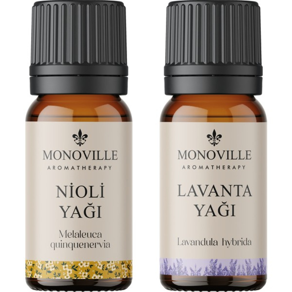 Monoville Nioli Yağı 10 ml, Lavanta Yağı 10 ml %100 Saf Ve Doğal 2x10 ml Nemlendiriciler Fiyatı