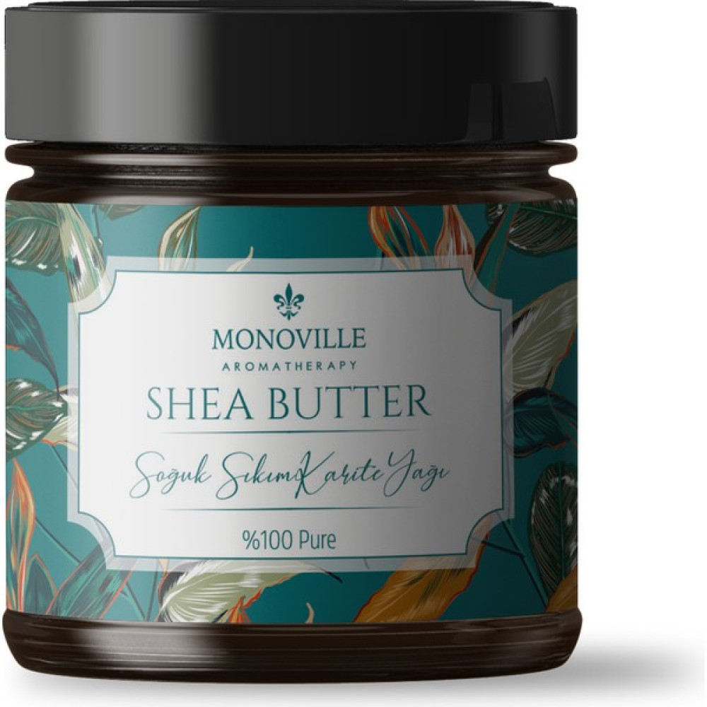 Monoville Soğuk Sıkım Shea Butter Karite Yağı Güneş Sonrası Ne mlendirici Yağ % 100 Saf 100 ml Nemlendiriciler Fiyatı