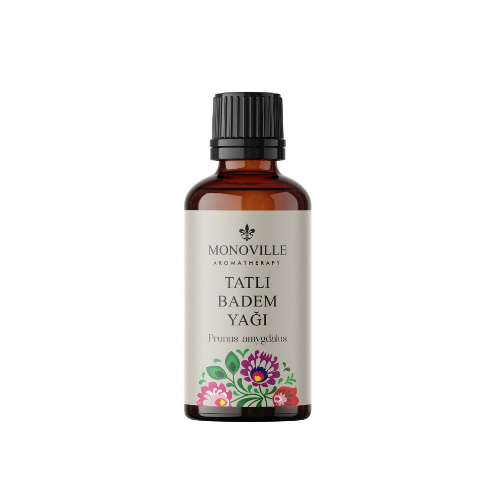 Monoville Tatlı Badem Yağı 30 ml Soğuk Sıkım %100 Saf Ve Doğal ( Sweet Almond Carrier Oil ) Cilt ve Yüz Bakımı Fiyatı
