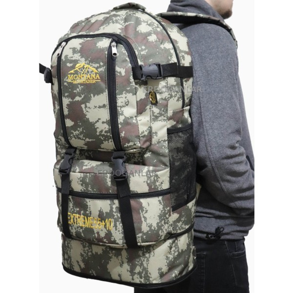 Montana Büyük Boy Dağcı Sırt Çantası 55+10 Litre Montana Sırt Çantası (Outdoor) Fiyatı
