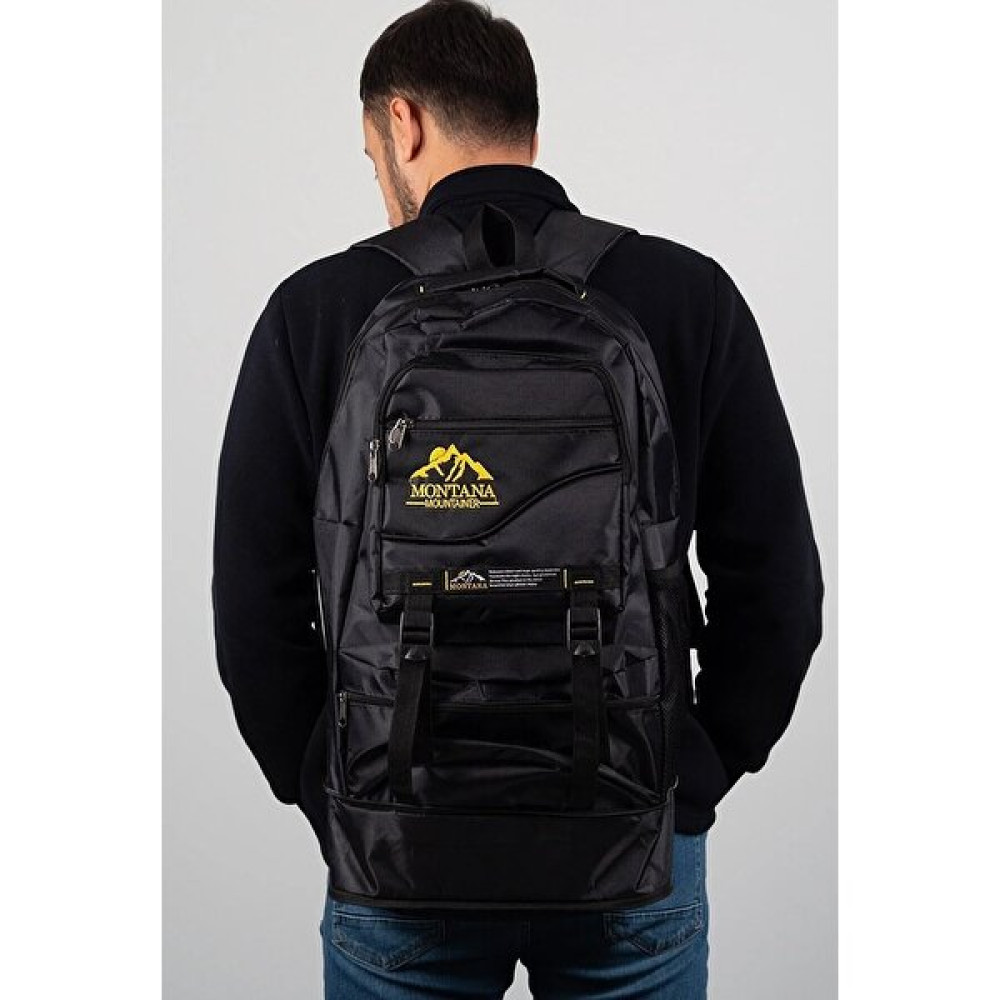 Montana Körüklü Dağcı Sırt Çantası 55+10 Lt Siyah Sırt Çantası (Outdoor) Fiyatı