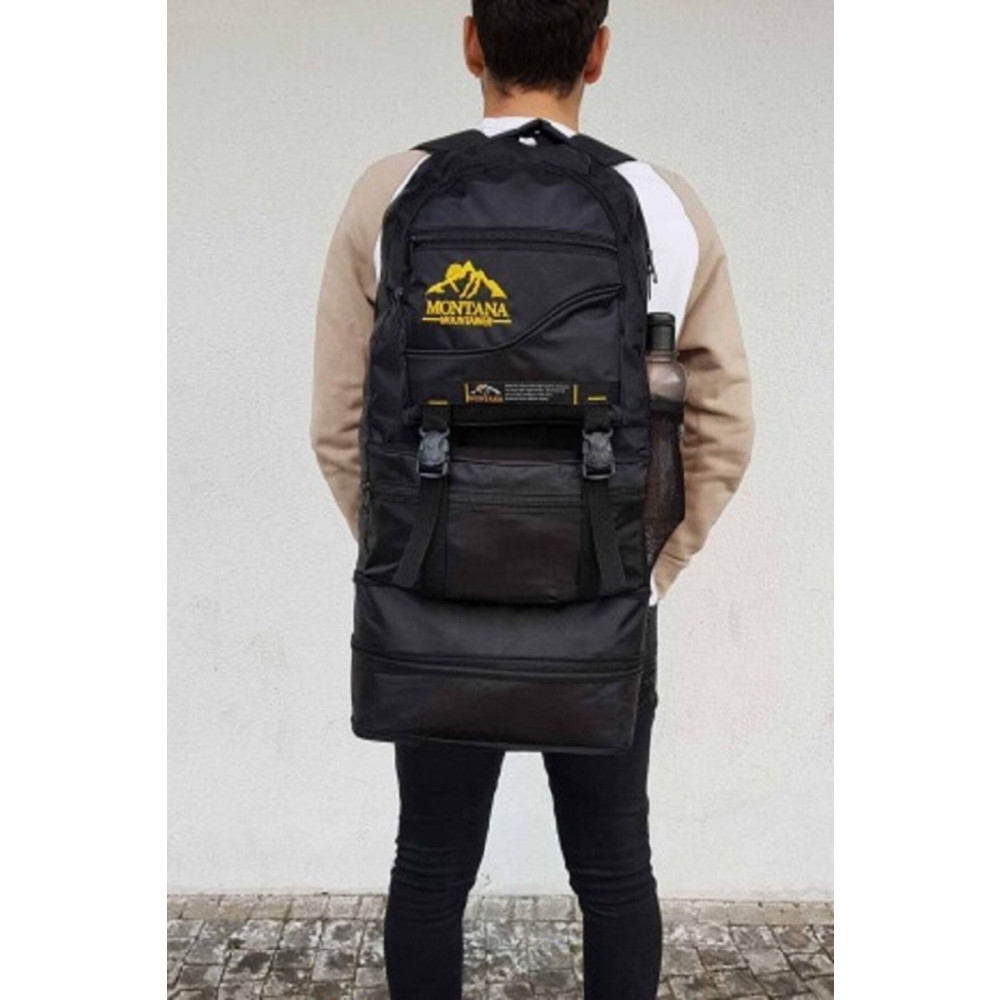 MONTANA MOUNTAINER Büyük Boy Körüklü Ve Ayakkabılıklı Dağcı Sırt Çantası 80 Litre Unisex Sırt Çantası Fiyatı