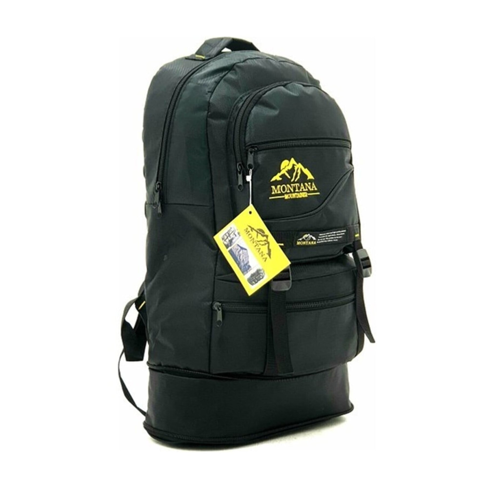 MONTANA MOUNTAINER Körüklü Dağcı Sırt Çantası 65 Litre Kapasiteli-kamp Çantası Renk Siyah (FARMAFA) Orta Boy Beden Unisex Sırt Çantası Fiyatı