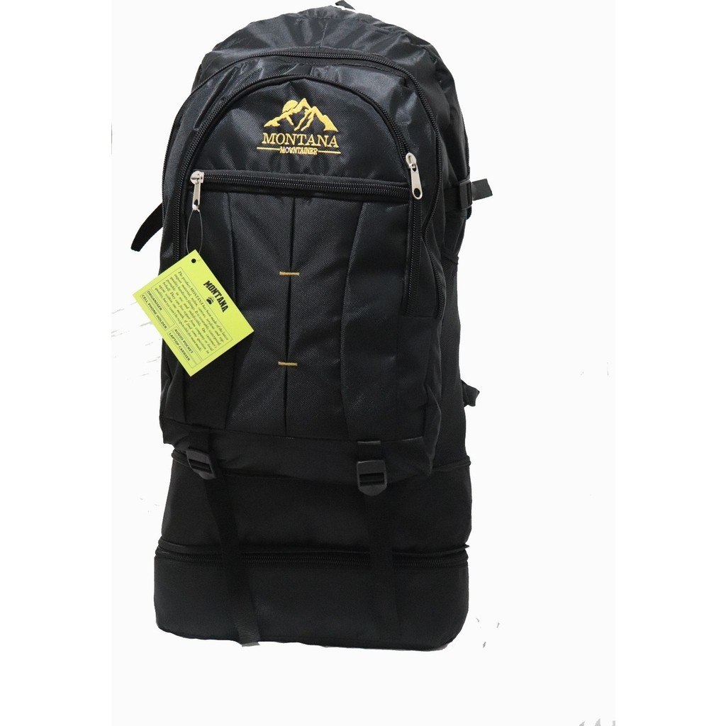 Montana Mountainer Montana Büyük Boy Dağcı Sırt Çantası 80 Litre Unisex Ayakkabılıklı ve Körüklü Tasarım Diğer Fiyatı