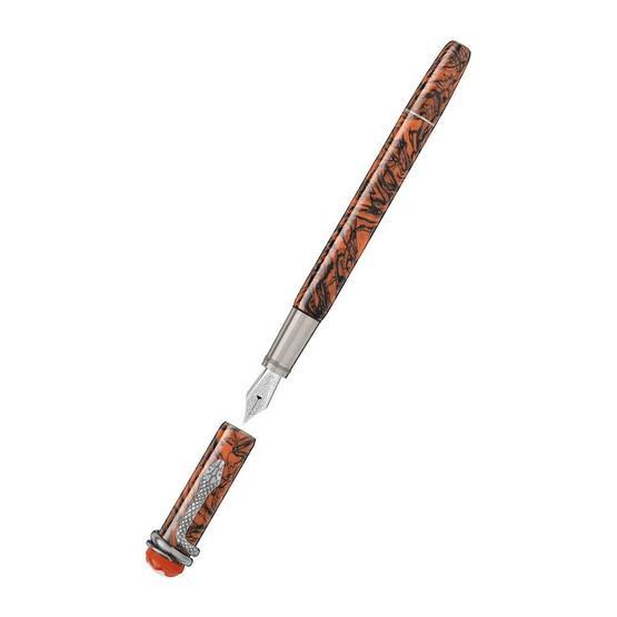 Montblanc M 119852 Heritage Rouge Serpent Marble Dolma Kalem