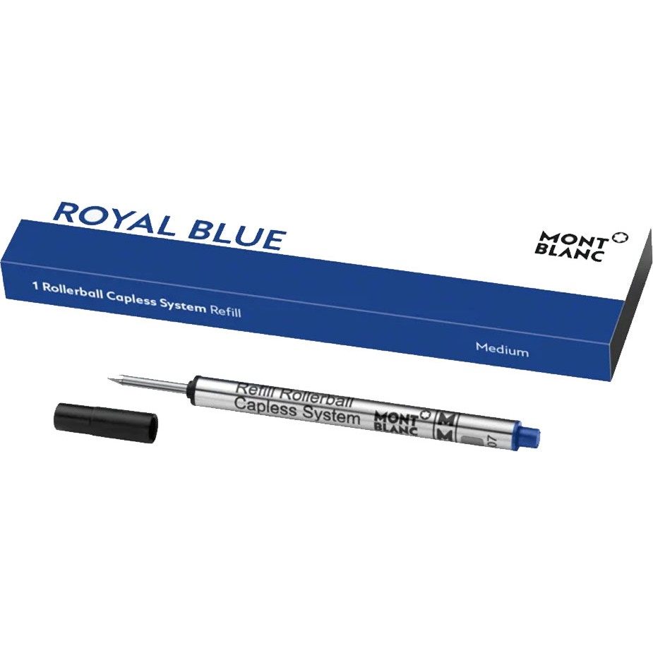Montblanc Rollerball Capless Refill Medium Blue 128243 Diğer Fiyatı
