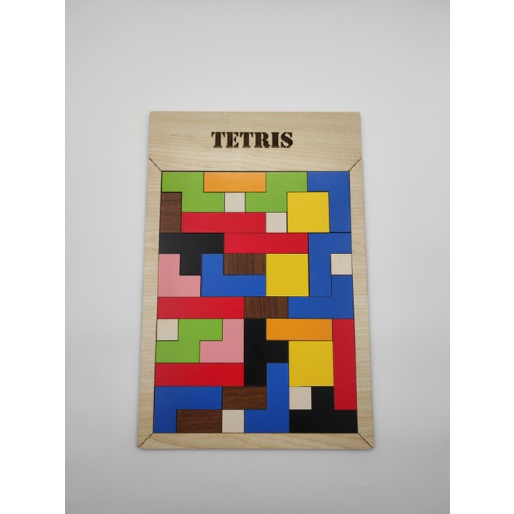 Montessori Ahşap Tetris Puzzle Zeka Oyunu Eğitici Oyuncak Fiyatı