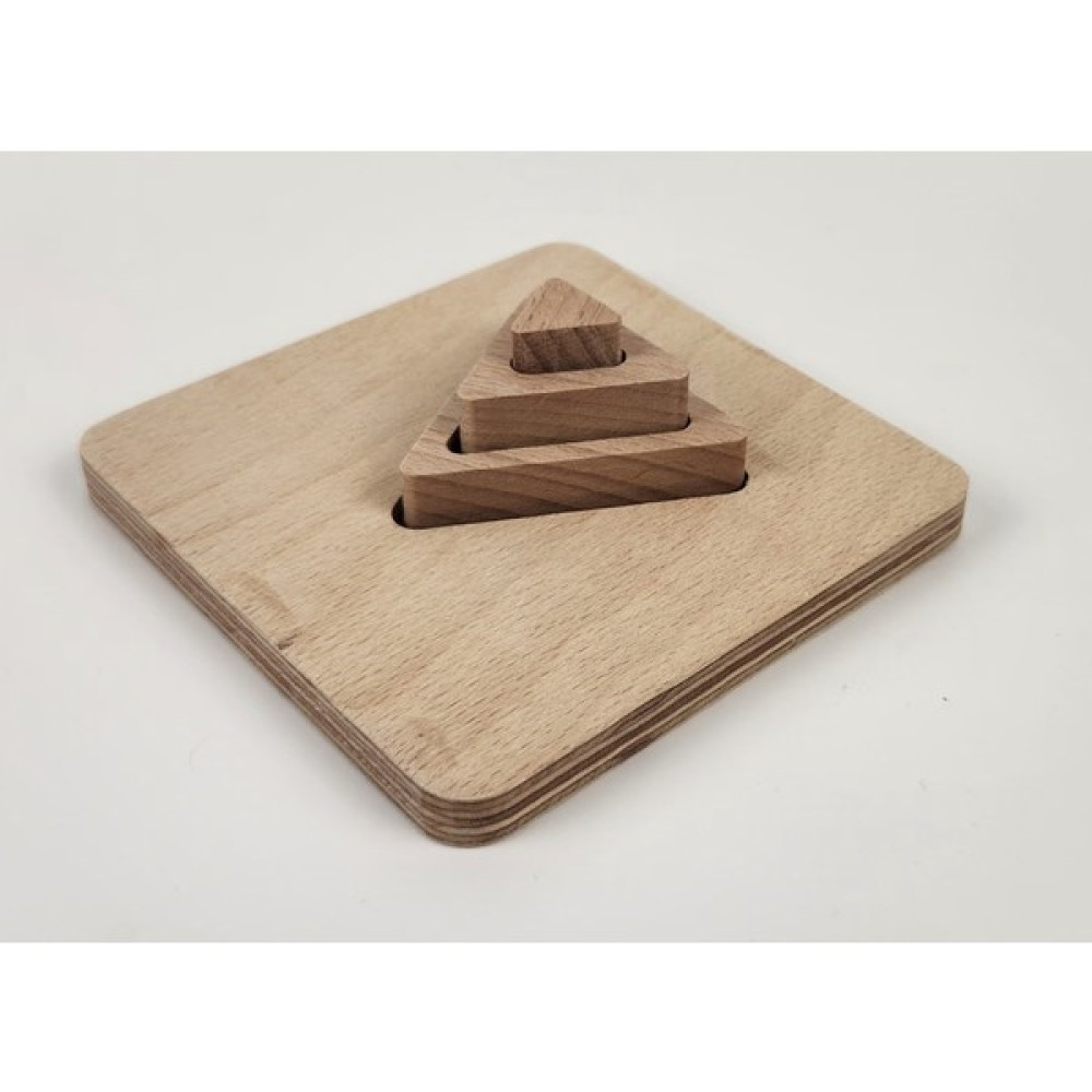 Montessori Doğal Ahşap Eğitici Oyuncak Blok Üçgen Puzzle Oto Boyaları Fiyatı