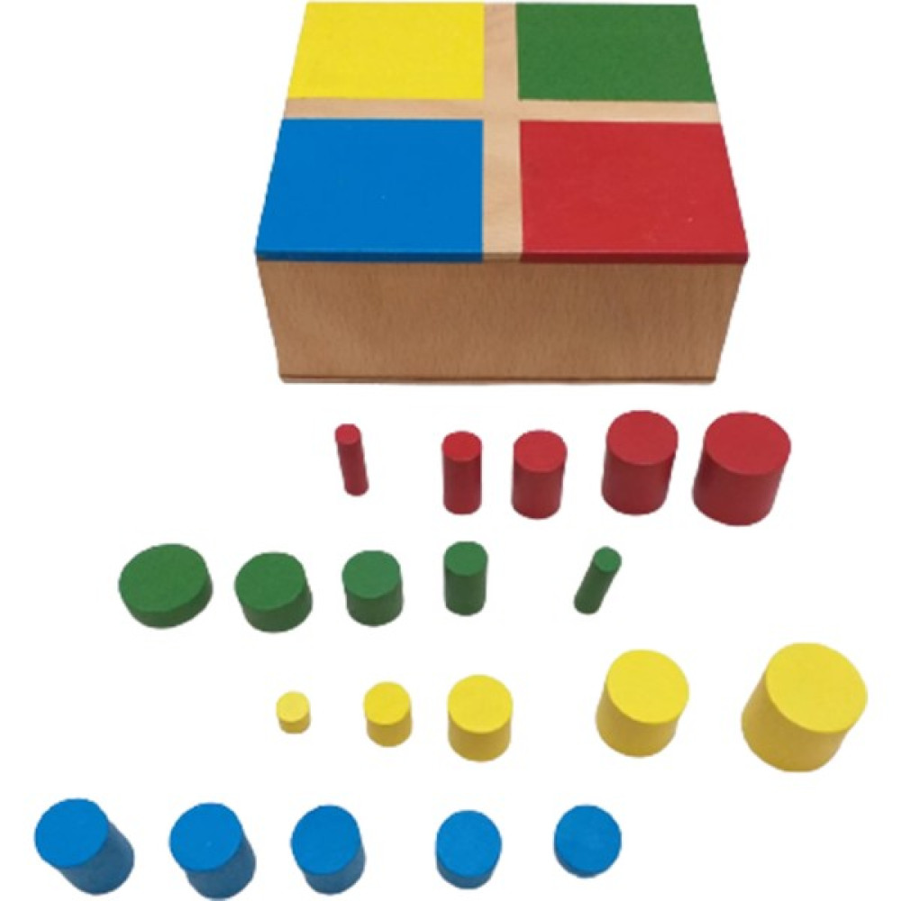 Montessori Gemisi Mini Renkli Silindirler Bebek Oyuncakları Fiyatı