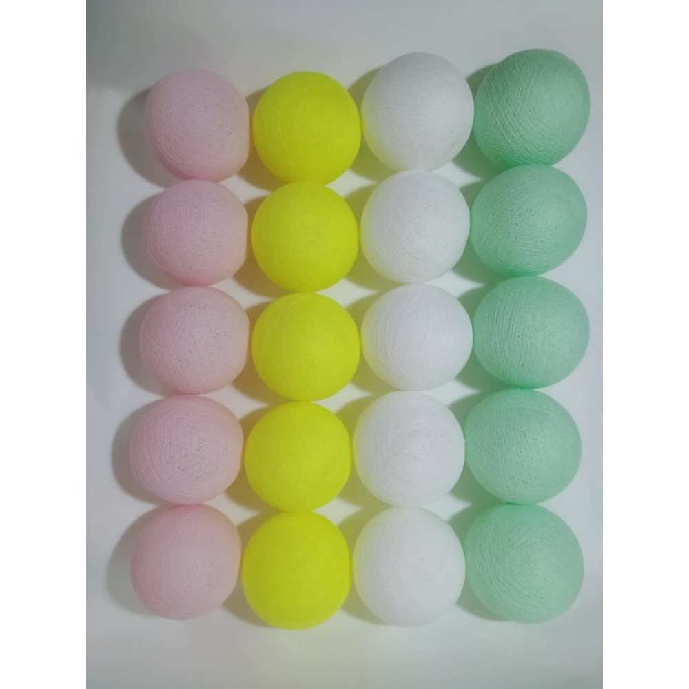 Montessori Işıklı Top 3 Metre 20 LED Aydınlatma Bebek-Çocuk Odası Fiyatı