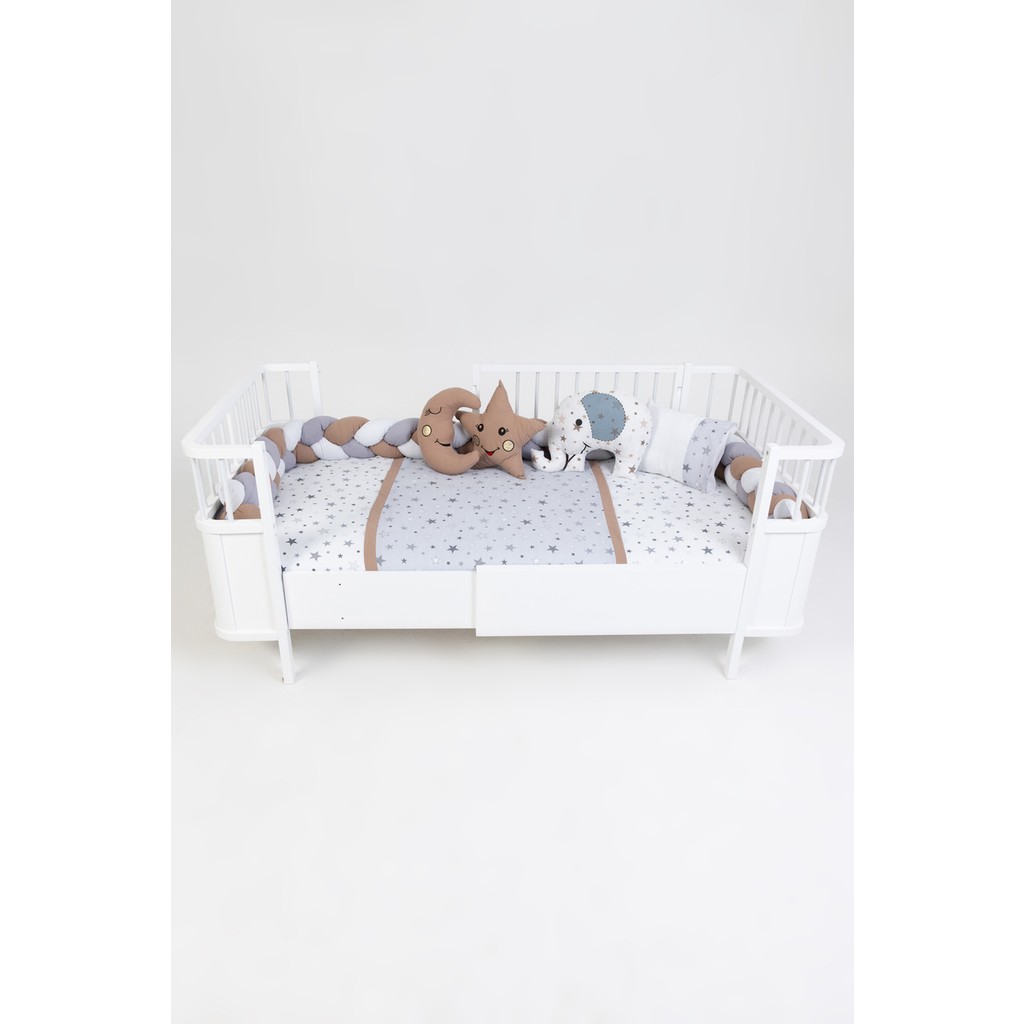 Montessori Karyola Uyku Seti 3'lü Örgü 90X190, 100X200 cm - Kahverengi - 90 x 190 cm SSD / Solid State Drive Fiyatı