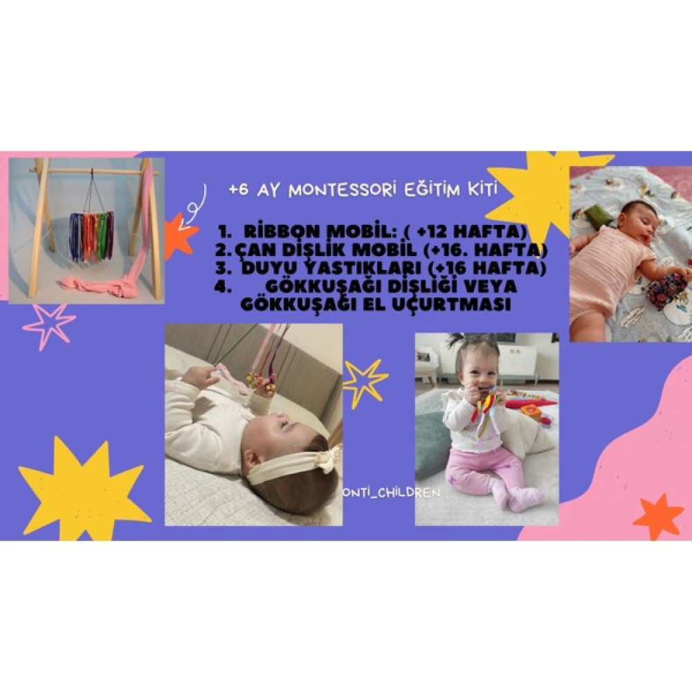 Monti Children +6 Ay Montessori Eğitim Kiti Oto Boyaları Fiyatı