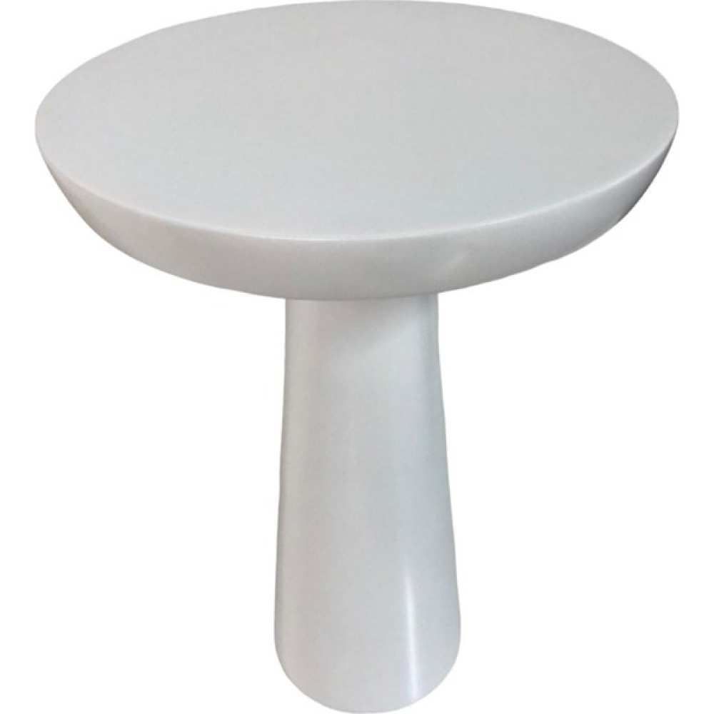 Monza Furniture Design Mantar Sehpa Tekli Beyaz Yan Sehpa Fiyatı