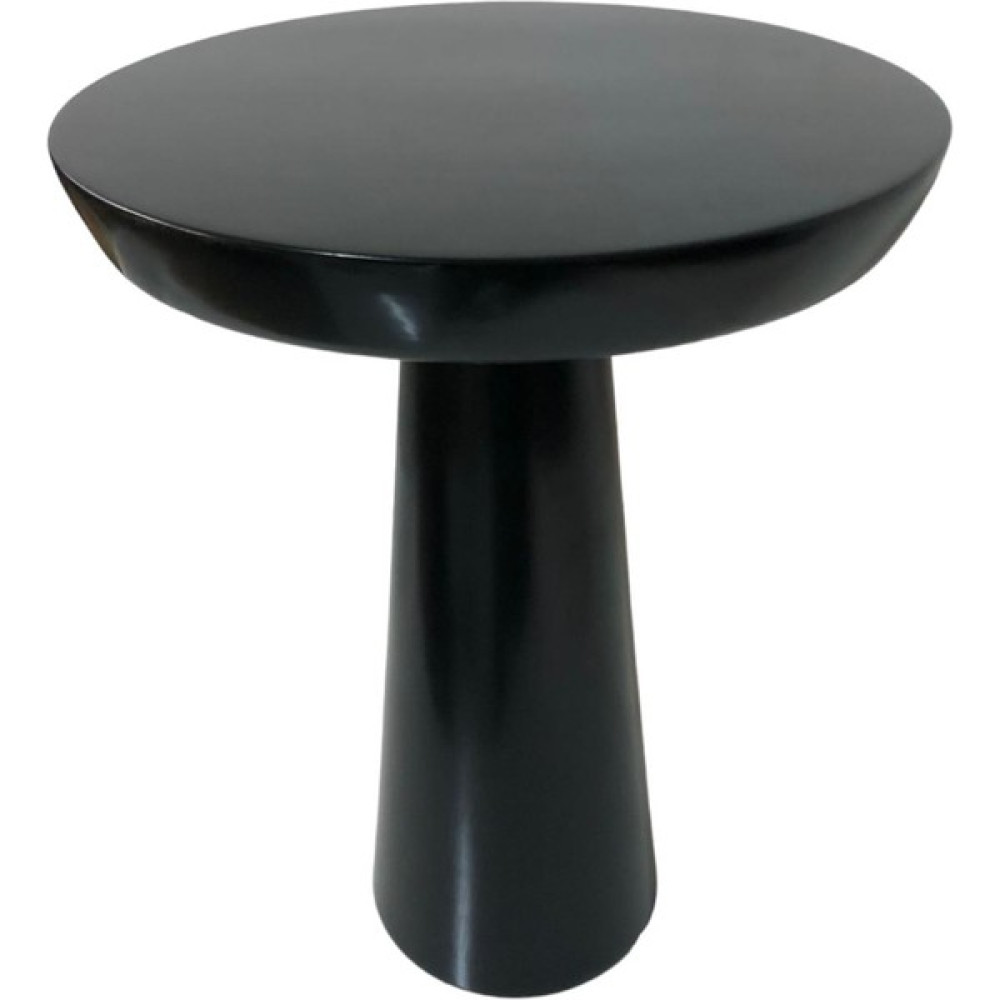 Monza Furniture Design Mantar Sehpa Tekli Siyah Yan Sehpa Fiyatı