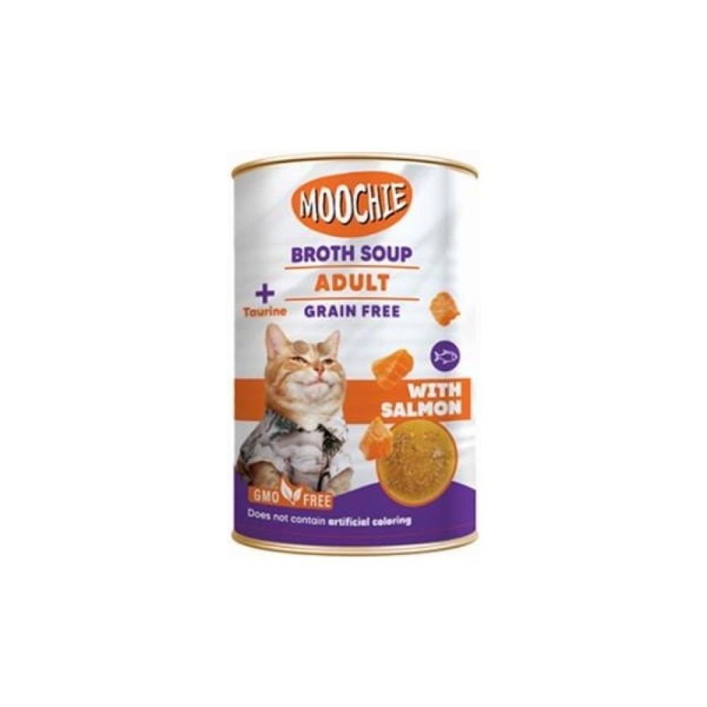 Moochie Somon Balıklı Yetişkin Kedi Çorbası 135 ml Evcil Hayvan Ürünleri Fiyatı