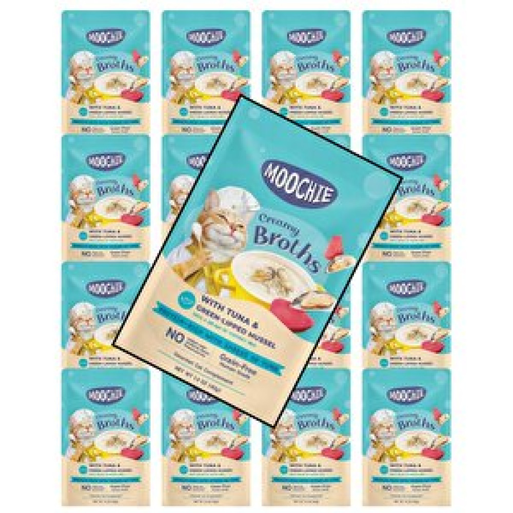 Moochie Yeşil Dudaklı Midye Ve Ton Balıklı Çorba Kedi Ödülü (40 Gr X 16 Adet) Evcil Hayvan Ürünleri Fiyatı
