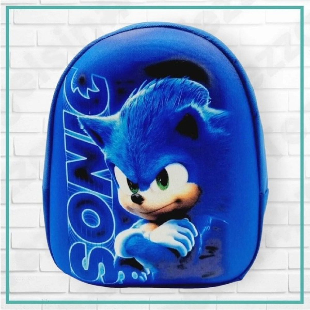Mood Agenda Anaokulu Kreş Mini Boy Kirpi Sonic Karakter 3D Baskılı 2-6 Yaş Okul Çantası ve Sırt Çantası Erkek Sırt Çantası Fiyatı