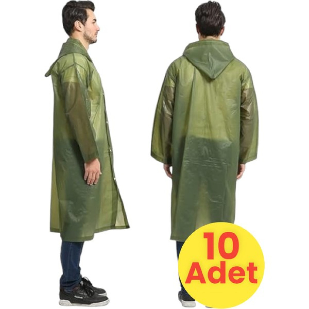Mood Agenda Erkek Rüzgar Geçirmez Kapüşonlu Yağmurluk Eva Yağmurluk 10 Adet Erkek Yağmurluk Fiyatı