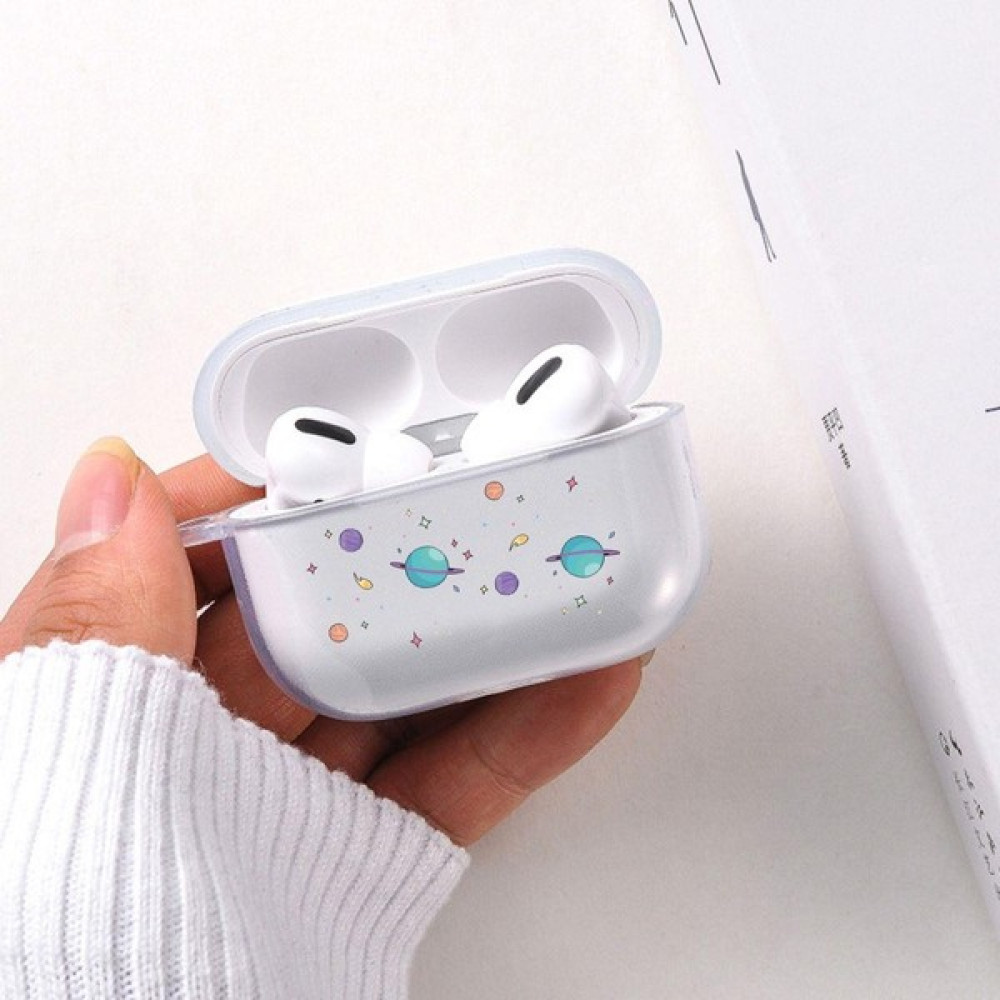 Moodcase 2.nesil Airpods Pro Uyumlu Gezegenler Desenli Desenli Silikonlu Airpods Kılıfı Cep Telefonu Aksesuarı Fiyatı