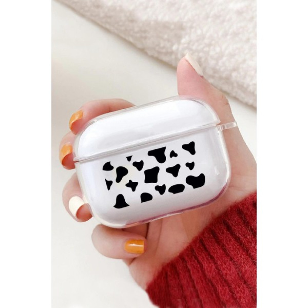 Moodcase 2.nesil Airpods Pro Uyumlu Inek Desenli Desenli Silikonlu Airpods Kılıfı Cep Telefonu Aksesuarı Fiyatı
