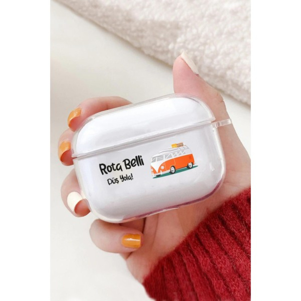 Moodcase 2.nesil Airpods Pro Uyumlu Rota Belli Desenli Silikonlu Airpods Kılıfı Cep Telefonu Aksesuarı Fiyatı