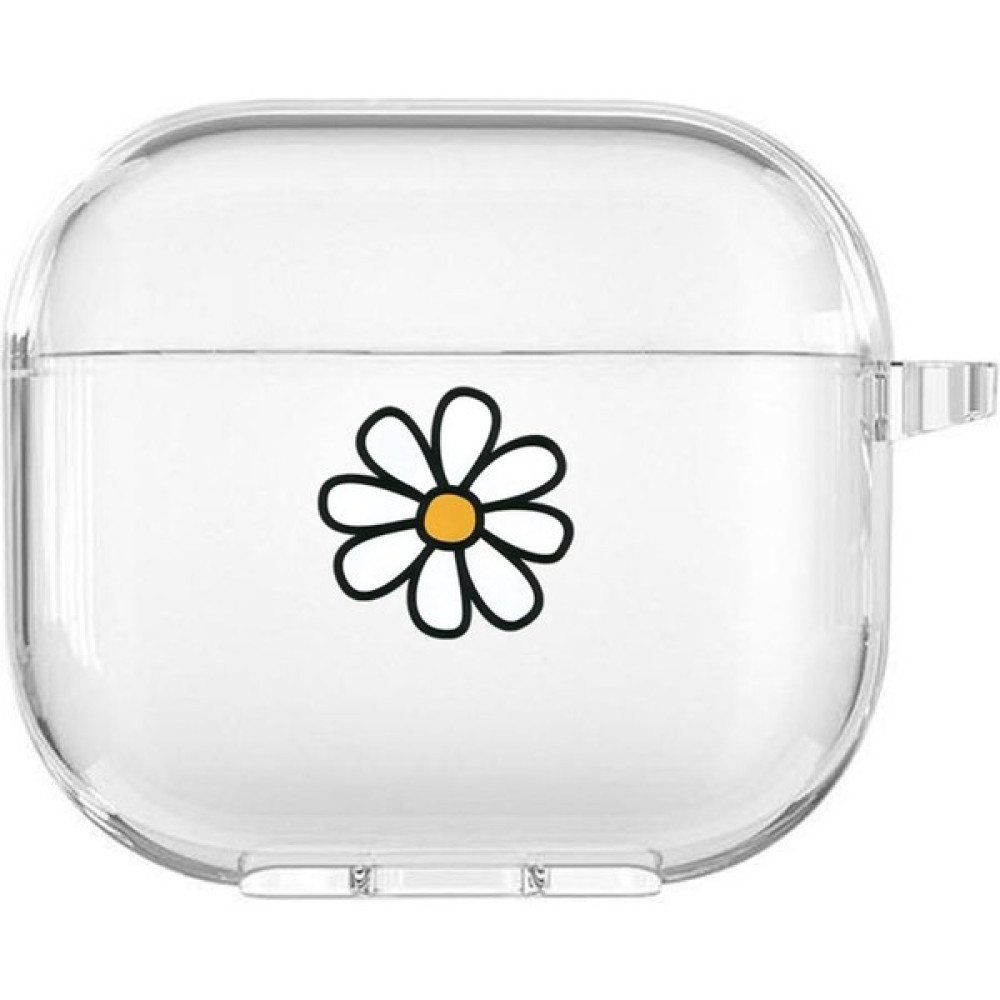 Moodcase Apple Airpods 3. Nesil Uyumlu Papatya Desenli Premium Silikonlu Şeffaf Airpods Kılıfı - Renkli Cep Telefonu Aksesuarı Fiyatı