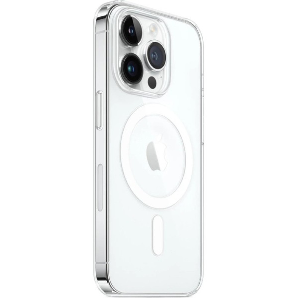 Moodcase iPhone 14 Pro Max Uyumlu Magsafe Wireless Kablosuz Şarj Destekli Darbe Emici Şeffaf Kılıf - Transparan Cep Telefonu Kılıfı Fiyatı