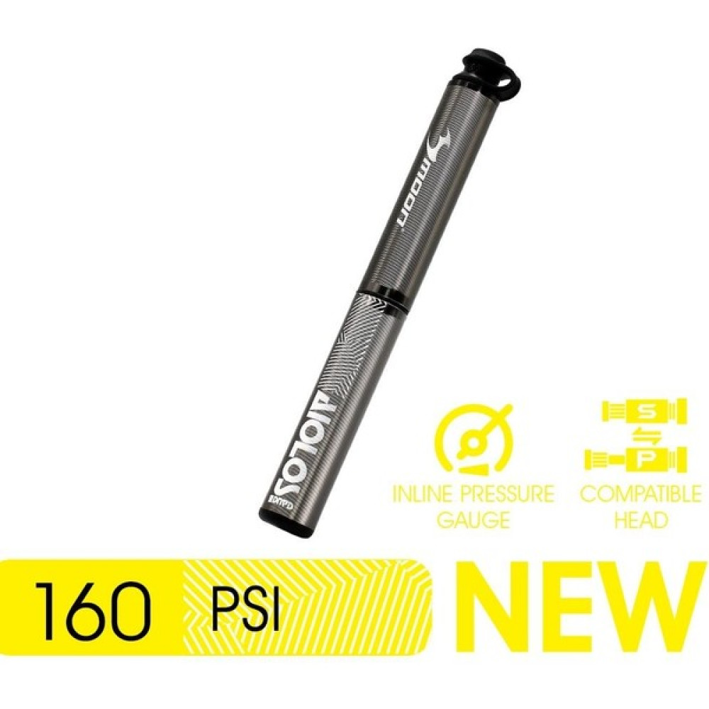 Moon Aıolos -Hp Mini Bisiklet Pompası 160PSI - Siyah Oto Boyaları Fiyatı