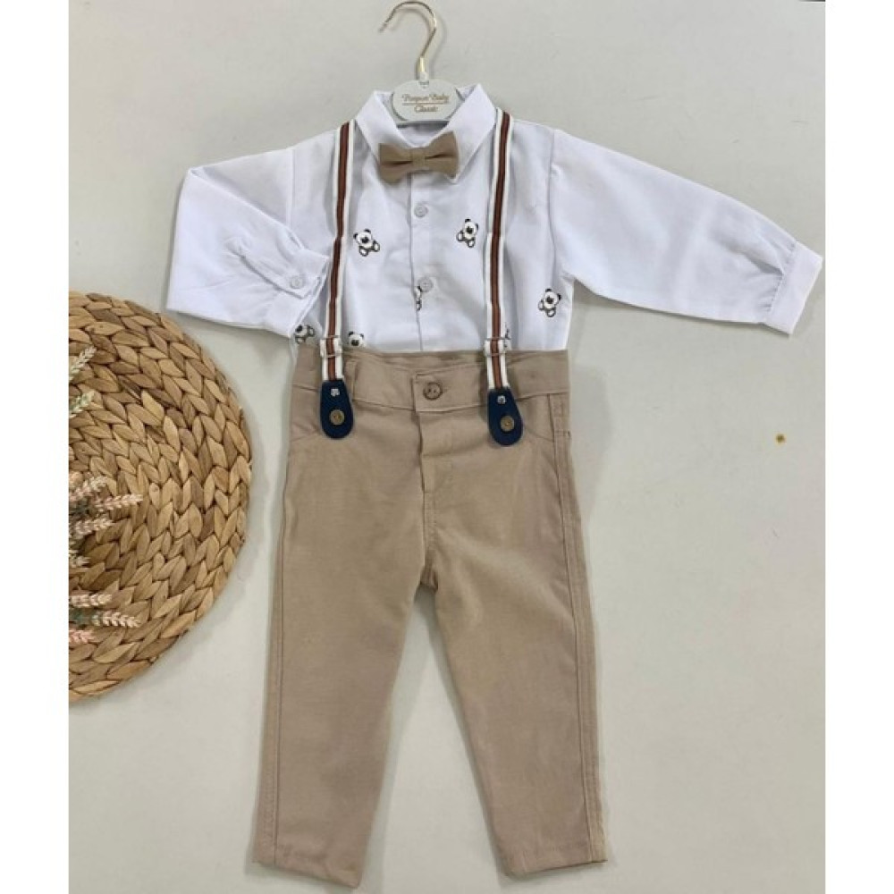 Moon Baby Kids Çocuk Gömlek Pantolon Takım Erkek Çocuk Giyim Takımı Fiyatı