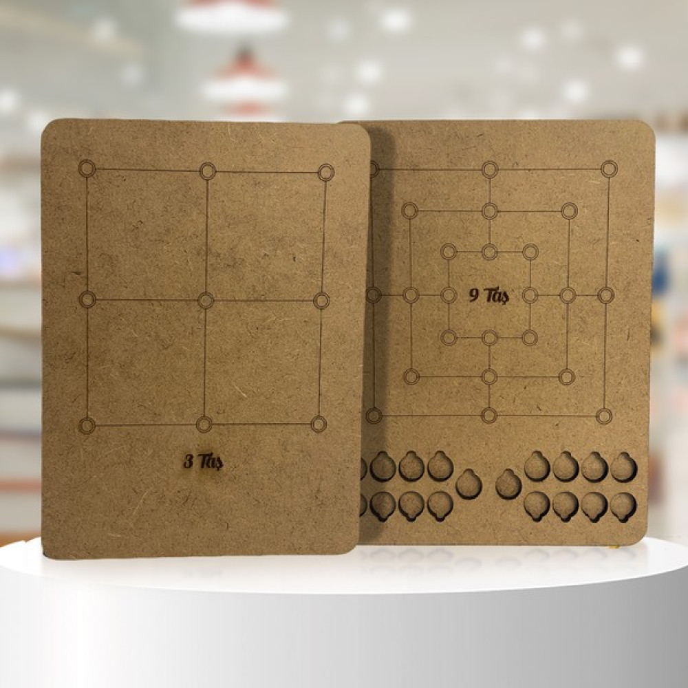 Moon Beavers 3 Taş ve 9 Taş Eğitici Öğretici Geliştirici Boyanabilir Okula (Matematik) Katkı Sağlayan Ahşap Sağlıklı Zeka Oyuncağı - Renkli Eğitici Oyuncak Fiyatı
