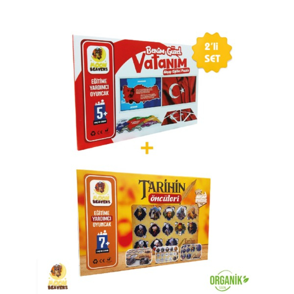 Moon Beavers Ülkemizi ve Tarihimizi ile Öğreten Set Oto Boyaları Fiyatı