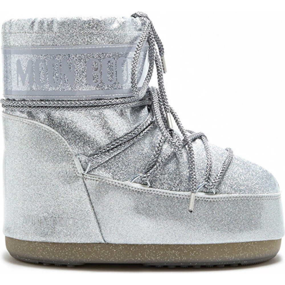 Moon Boot Kadın Kar Botu 14094400-002 Moon Boot Icon Low Glıtter Silver Kadın Botları Fiyatı