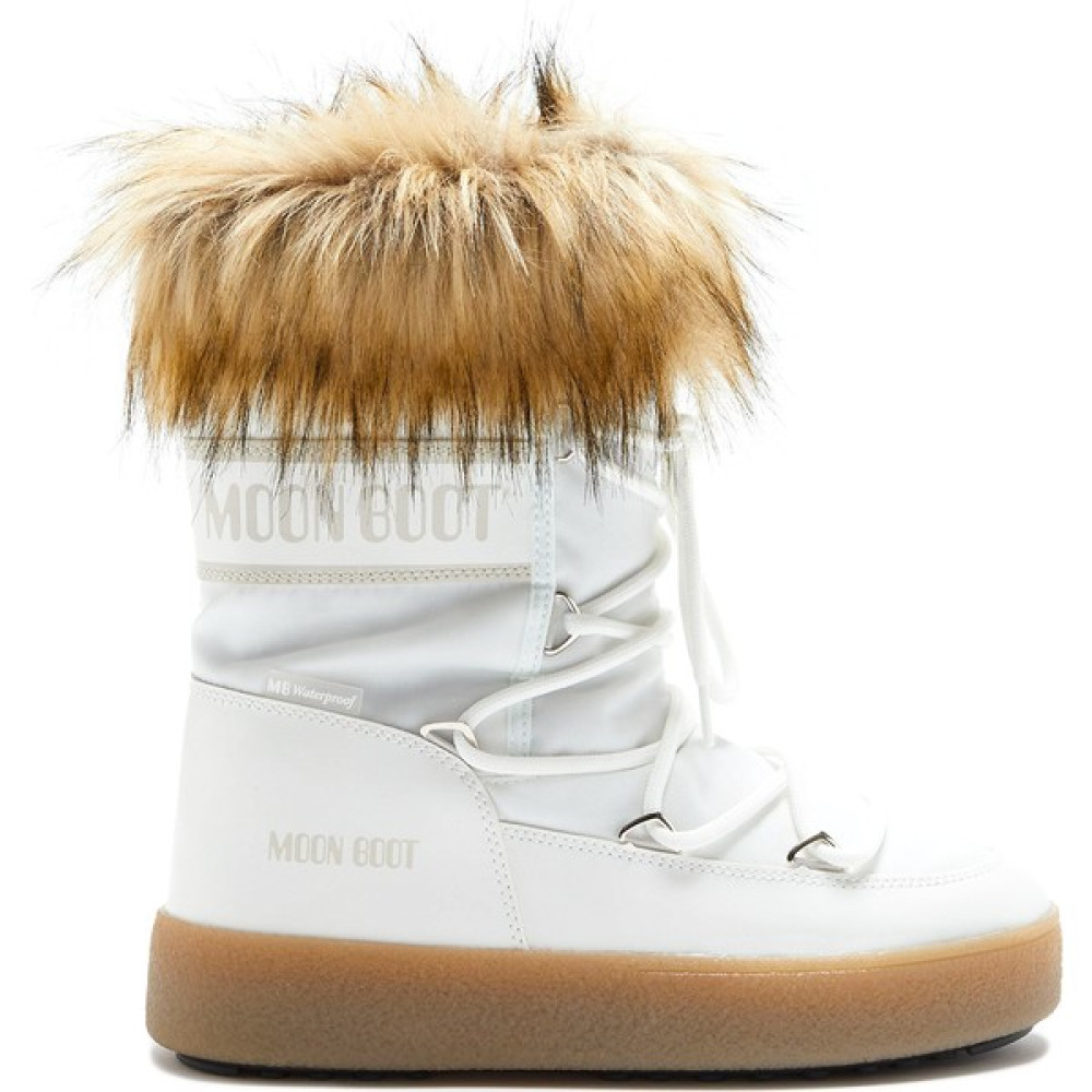 Moon Boot Kadın Kar Botu 24500600-002 Moon Boot Ltrack Monaco Low Wp White Kadın Botları Fiyatı