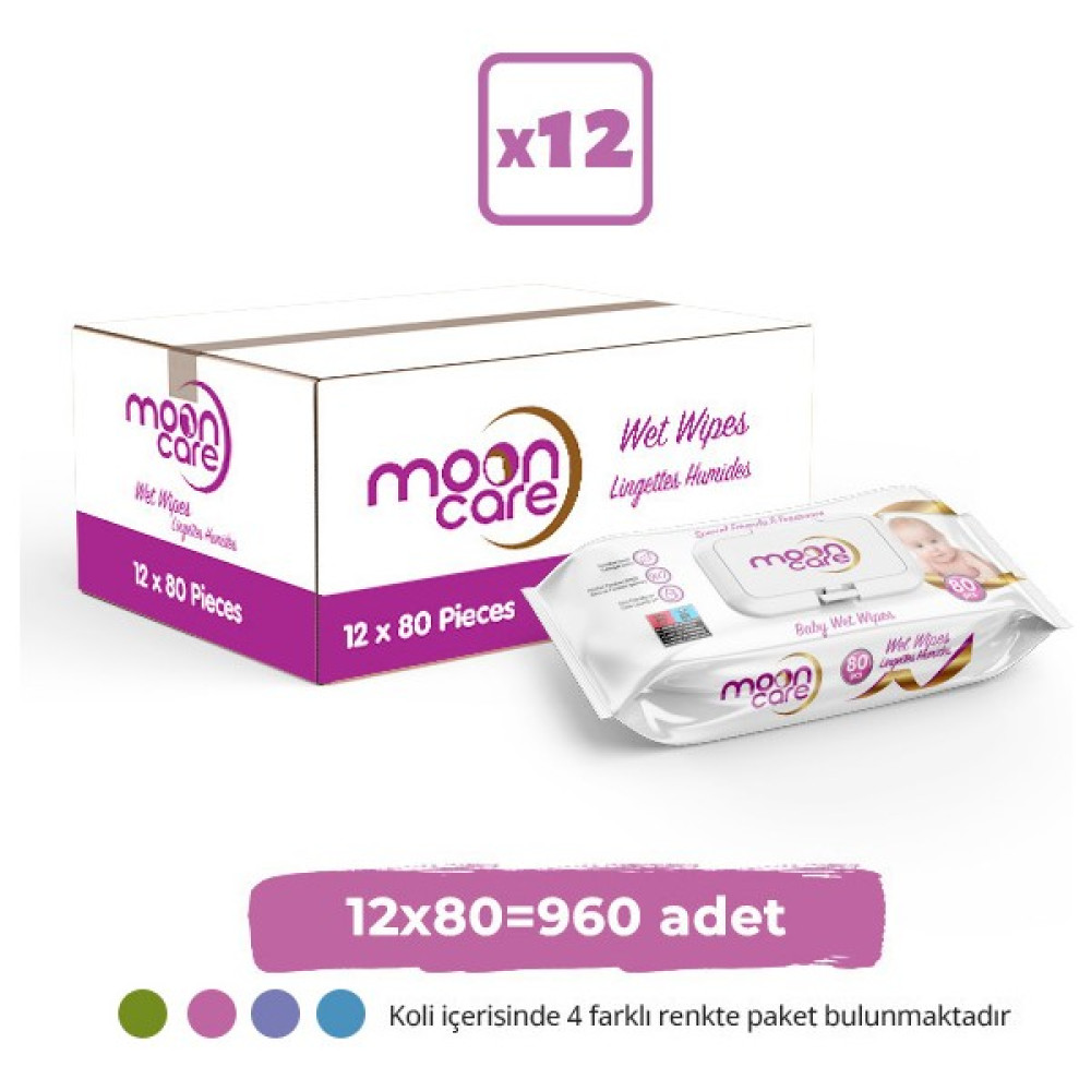 Moon Care Islak Bebek Havlusu  12 x 80 Oto Boyaları Fiyatı