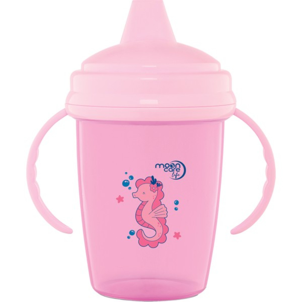 Moon Care Lıfe Enjoy Akıtmaz Pp Alıştırma Bardağı 240 ml - Pembe Biberon Fiyatı